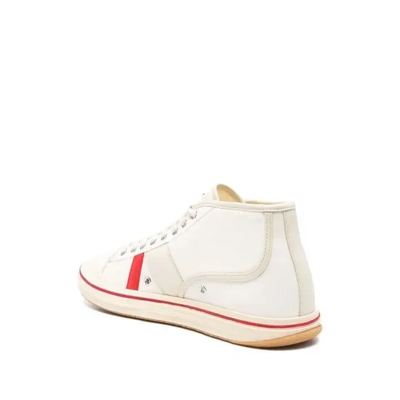 Bottega Veneta Men Eliot Mid-Top Canvas Sneakers